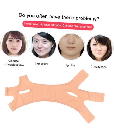 Didiseaon Slimming Strap Face Strap Face Shaper Band Double Chin Strap Glue Tape Waist Band V Line Belt Girdle Thin Face High Elastic Belt - Buy Online on GoSupps.com