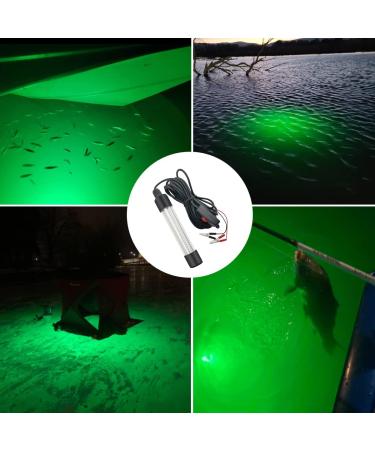 YEGRUEB 12V Underwater Night Fishing Light 1200LM Green Submersible Fish Finder Lamp | 126 LEDs 12.6W - Buy Online on GoSupps.com