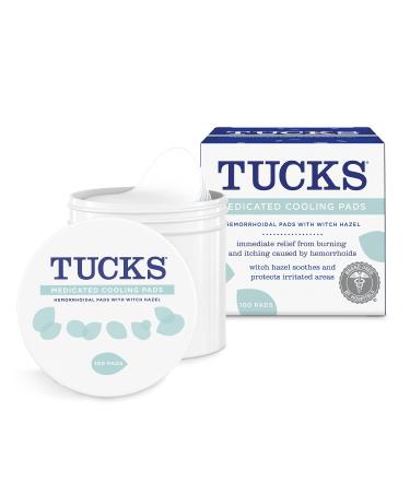 Tucks Medicated Cooling Pads | 100 Count - Soothing Relief for Hemorrhoids - Buy Online on GoSupps.com