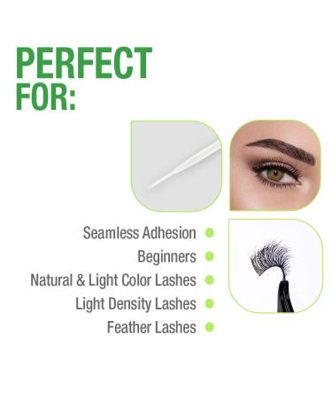 Duo Brush-On Lash Adhesive with Vitamins A, C & E - Clear 0.18 oz | Long-lasting Formula - 1-Pack - Buy Online on GoSupps.com