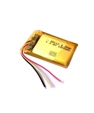 AOLIKES 3.8v 1200mAh Rechargeable Lipo Battery Replacement for Skullcandy Crusher ANC Crusher EVO Wireless Headphones BXZGK14L Crusher ANC Battery Crusher EVO Battery Replacement