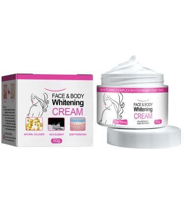 Cr me Blanchissante Pour Les Avant-bras Cr me Hydratante claircissante Pour Le Visage Et Le Corps Hydratante Unifiante R parant Et claircissant 50G