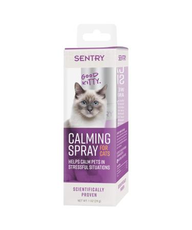 Sentry Calming Spray for Cats, Clear - Buy Online on GoSupps.com