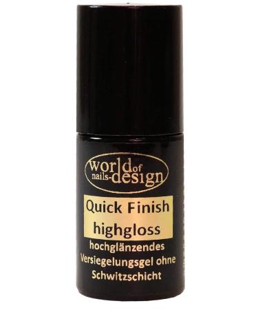 World of Nails LED/UV Quick Finish Gel - High Gloss & Matt Sealing Gel (2x6ml) | International Shipping - Buy Online on GoSupps.com
