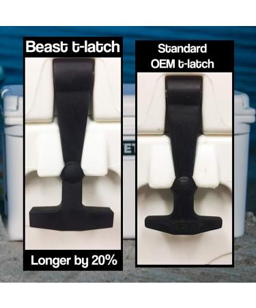 2-Pack Replacement Lid Latches for Yeti & RTIC Hard Coolers - Larger Ergonomic Design - Fits all Yeti Tundra - Pack of 2 - Buy Online on GoSupps.com