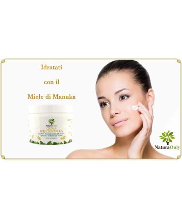 Manuka Honey Cream: Aloe Vera + Shea Butter + Coconut Oil Natural Anti-Itch Moisturizer for Face and Body Lotion for Dry Skin Sun Relief. - Buy Online on GoSupps.com