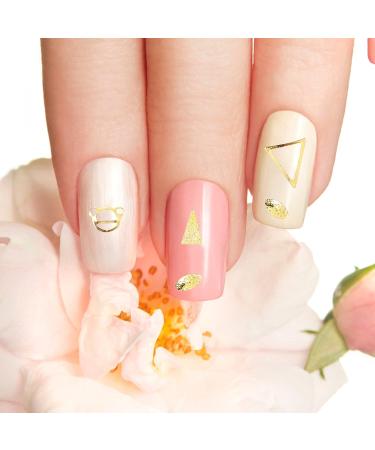 2 Boxes Nail Art Accessories Hollow Nail Art Studs Manicure Sequins Gold Nail Charms Rhinestone Stickers Nail Art Decoration Exquisite Manicure Decors Gem 3d Zinc Alloy Metal - Buy Online on GoSupps.com