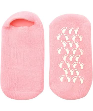 Beavorty 1 Pair Sneaker Heels Moisturizing Socks for Men Ladies Short Sets Stocking Stuffers for Guys Heel Moisturizing Socks Foot Lotion Socks Moisturizing Gel Socks Gel Heel Socks Pink - Buy Online on GoSupps.com