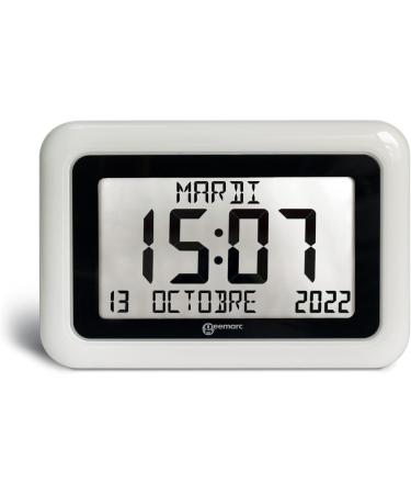 GEEMARC VISO 10 Alarm Clock - Large Easy-to-Read Display for Dementia & Alzheimer's | Battery Operated | Perfect Gift - Buy Online on GoSupps.com