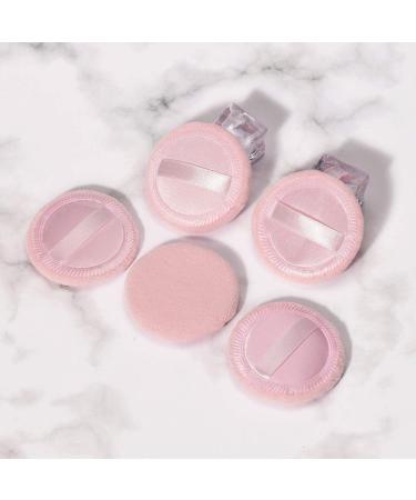 Funien 5 x Powder Puff Body Puff Makeup Tool for Loose Powder Honey Powder Cotton Soft and Delicate Makeup Powder Puff - Buy Online on GoSupps.com