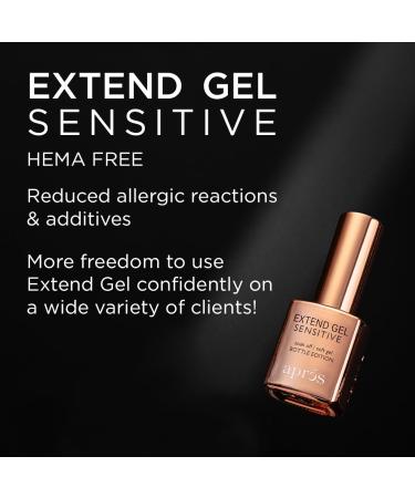 Apr s Extend Gel Sensitive - HEMA-Free Gel-X Tips Adhesive (15 ml) | Original Formula | 2023 Edition - Buy Internationally - Buy Online on GoSupps.com