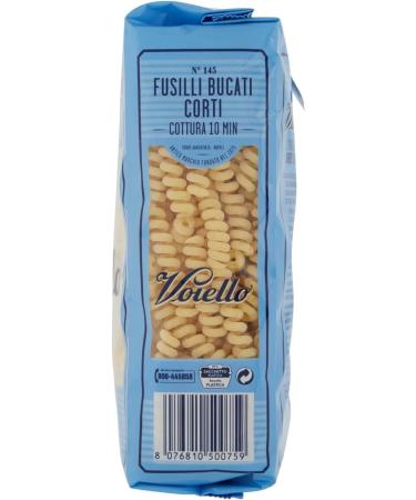  Italian Gourmet E.R. Voiello Pack of 10 Fusilli Bucati Corti Pasta 100% Italian N145 500g + Italian Gourmet Polpa 400g - Buy Online on GoSupps.com