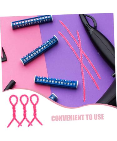 PLAFOPE 20pcs Perm Tools Curling Wand Hair Curler Hair Rollers Crimper Hair Tool Perm Rods Rosy - Buy Online on GoSupps.com