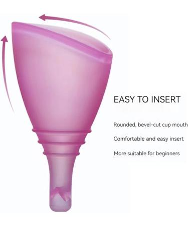 Menstrual Cup with Valve Discharge | Eco-Friendly Period Cups for Easy Use - Buy Online on GoSupps.com
