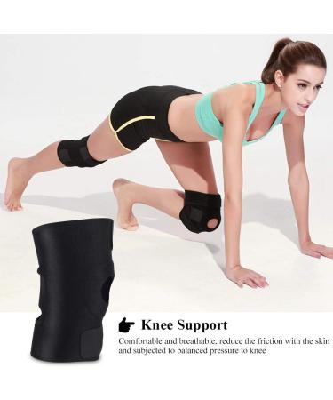 Sport Kniebandage - Elastic Knee Supports & Adjustable Compression Protectors for Men & Women | Breathable & Adjustable Velcro Straps - Buy Online on GoSupps.com