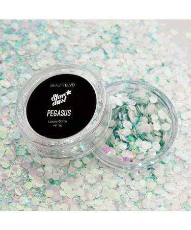BEAUTYBLVD Stardust Pegasus Glitter Kit - Face, Body, and Hair - Cruelty-Free - Buy Online on GoSupps.com