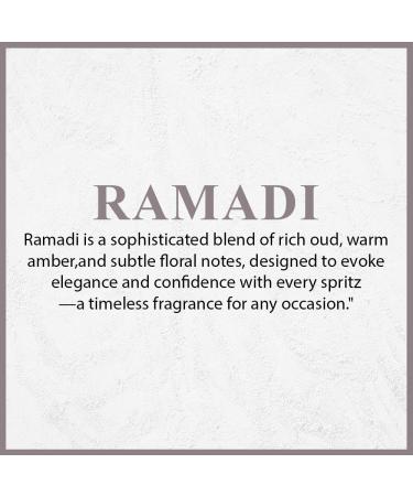 Ramadi Perfumes Fresh Oriental Eau de Parfum for Men Bergamot Hazelnut Honey Cedar Tonka Bean & Ambergris Premium Long-Lasting Men s Fragrance 3.4 oz - Buy Online on GoSupps.com