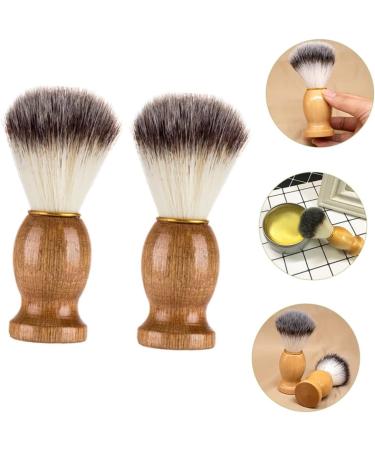 Magiclulu 10 STK Razor Brush Premium Beard & Hair Shaving Brush for Men | Hairdressing Accessories & Tools for Salon & Home Use - Buy Online on GoSupps.com