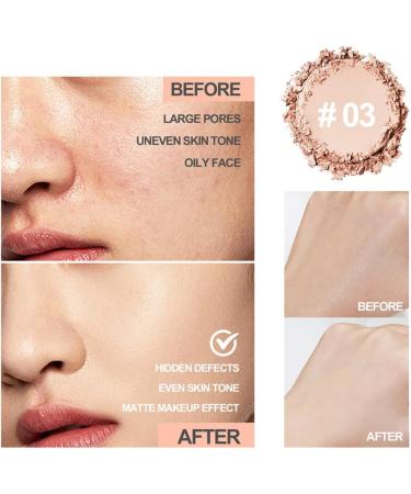 HADAVAKA 2PCS Setting Powder Lasting Oil Control Matte Finishing Powder Flawless Finish Waterproof Finishing Powder Oil Control Matte Ultra Flawless Finish For All Skin Tones 06 - Buy Online on GoSupps.com