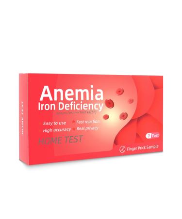 Iron Deficiency Test kit for Children and Adults Rapid Home Test
