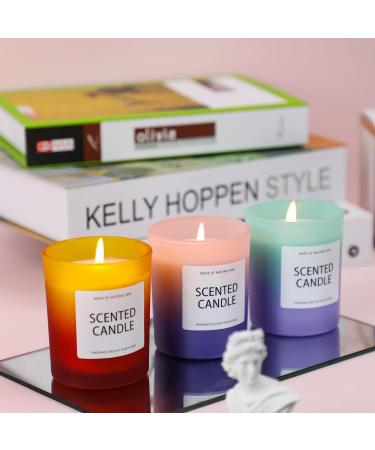 Scented Candles Gifts for Women | Natural Soy Wax Rose Aromatherapy Candles for Home | Perfect for Valentine's Birthdays & Mother s Day - Buy Online on GoSupps.com