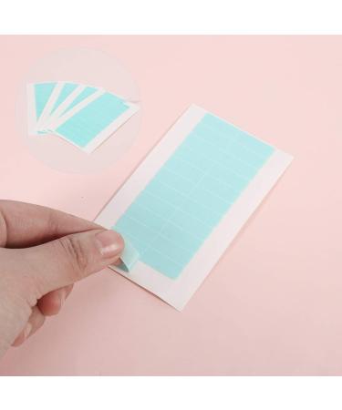 DSSY 408 Pcs Double Sided Hair Extension Tape 10x2.36 Inch Hair Tapes Water Proof Adhesive Tape Per Bag Replacement Tape for Hair Extensions Tape(White and Blue) - Buy Online on GoSupps.com