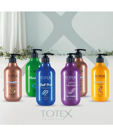  Totex TOTEX Premium Mint Hair Shampoo | Unisex Hair Care For Fresh Smooth Silky Scalp 500ml - Buy Online on GoSupps.com