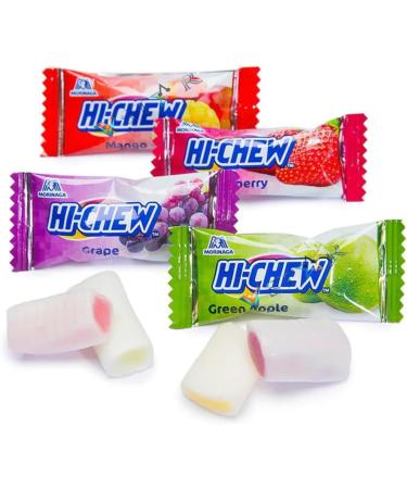 Hi-Chew Assorted Chewy Sweets Mix Fruity Flavours Double Layer Candy Pack 500g - Buy Online on GoSupps.com