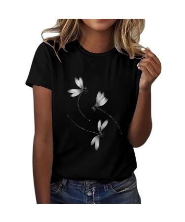 Genetic women T-shirt short arm Lang Basic Summer T-shirts V/O cutout Short sleeve Tea Shirts Tops Printed women T-shirt women summer shirt T shirt women blue tshirt women narrow black XXL