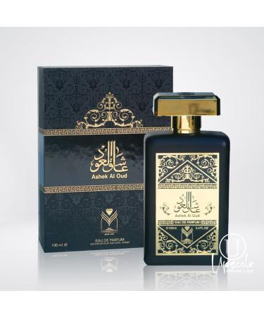 Almas Perfumes EAU DE PARFUM ASHEK AL OUD - Unisex Spray - 100ML 3.4FL OZ of Long-Lasting Aroma - Luxurious Scent of Arabia for Both Men And Women OUDH LOVER