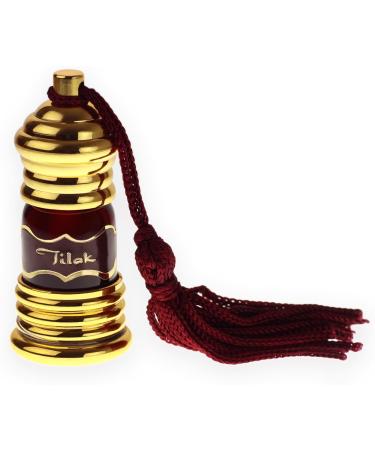 Prabhuji's Gifts Attar Perfume Oil Tilak - Vegan Arabian Fragrance for Women & Men - 3mL Essential Oil Body Perfume - Buy Online on GoSupps.com