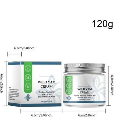 Women's Facial Cream | Yam Cream for Skin | Hydrating Face Cream for Women |This Cream Helps Keep the Skin Hydrated and Refreshed Providing Luxurious and Effective Addition to Any Skincare 120g - Buy Online on GoSupps.com
