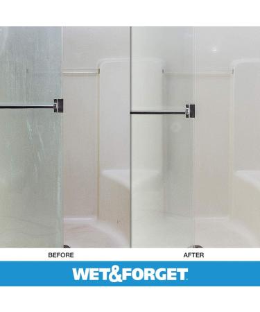 Wet & Forget Shower Cleaner 64oz - No Scrubbing, Bleach-Free Formula - Buy Online on GoSupps.com