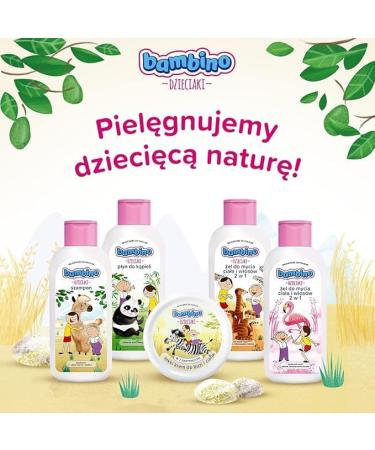 Bambino BABIES Bath Liquid for Children and Babies Bolek and Lolek - Panda 400 ml - Buy Online on GoSupps.com