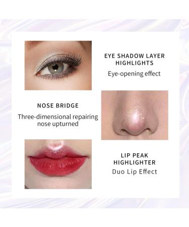  Fanlulu Liquid Shimmering Eyeshadows Monochrome Pearl Liquid Lazy European and American Style Eyeshadow Pearls and Diamonds Glitter Eyeshadow Liquid (06 Shiny Brown) - Buy Online on GoSupps.com