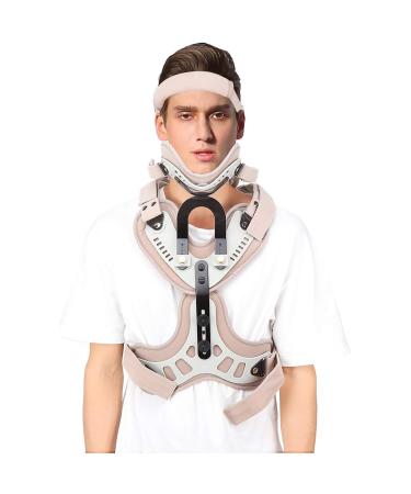 Podec neck breast orthosis head-neck breast-neck-breast orthosis vertebral fracture rehabilitation support neck flexion and stretch angle adjustable for the vertebral fracture rehabilitation
