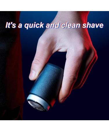 2024 Newest Mini Portable Electric Shaver Mini Electric Shaver One-Button Use Electric Razor for Men Portable Powerful Storm Razor for Men Women Travel Essentials (Shaver+3 Blades) - Buy Online on GoSupps.com