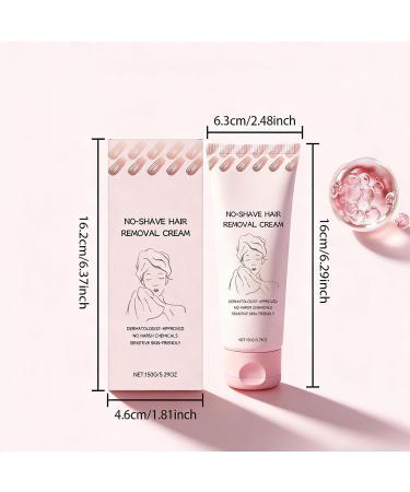 Pack of 2 hair removal creams for sensitive skin gentle formula suitable for legs arms and bikini line for women and men - Buy Online on GoSupps.com