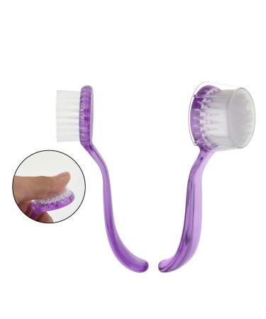 CM Pack of 4 Nail Cleaning Brushes - Manicure Fingernail Scrubbing Brushes with Long Handle - Buy Online on GoSupps.com