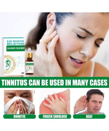 20 ml Ear Drops for Tinnitus Relief | Effective Ear Care Liquid with Drip Applicator - International Shipping Available - Buy Online on GoSupps.com