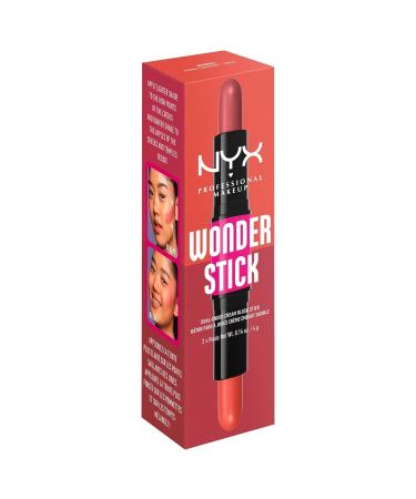 NYX Professional Makeup Wonder Stick - Vegan Hyaluronic Acid Rouge Moisturizing Mixable Texture Honey Orange + Rose 02 - 1 Piece - Buy Online on GoSupps.com