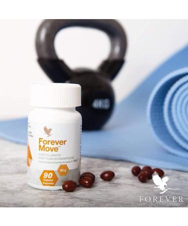 Forever Move - Advanced Joint & Muscle Supplement | NEM & BioCurc for Comfort Flexibility & Recovery | Gluten-Free | 90 Softgels - International Shipping Available - Buy Online on GoSupps.com