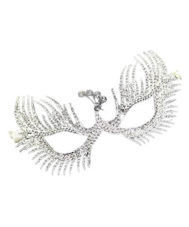 minkissy Halloween Eye The Masquerade Venetian for Women for Women Cosplay Party for Adults Masquerade Alloy Rhinestone