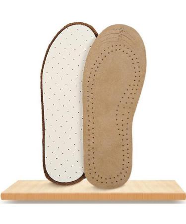Kids Breathable Deodorant Leather Insoles - Full Length, Cutting-Free Size (L: 30-34) - Buy Online on GoSupps.com