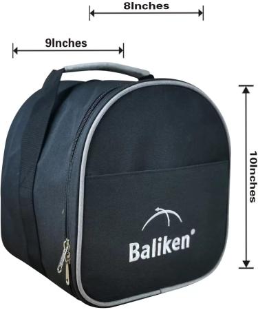 Baliken Bowling Add-On Bag - Fits One Bowling Ball and Accessories - Black - Buy Online on GoSupps.com