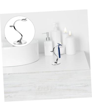 Fomiyes 2-in-1 Shaver Holder & Travel Brush Organizer for Men | Zinc Electric Shaver Rack & Razor Holder - Buy Online on GoSupps.com