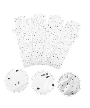 FRCOLOR 2 Pairs Nail Gloves Uv Light Gloves Gel Manicure Uv Gloves Gel Manicure Gloves Uv Lamp Uv Protection Manicure Gloves Polyester Grill Lamp Women's White Lightweight 38x13cm - Buy Online on GoSupps.com
