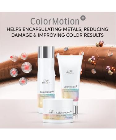 Wella ColorMotion+ Structure+ Mask - Intense Deep Conditioning Treatment - 16.9oz - Buy Online on GoSupps.com
