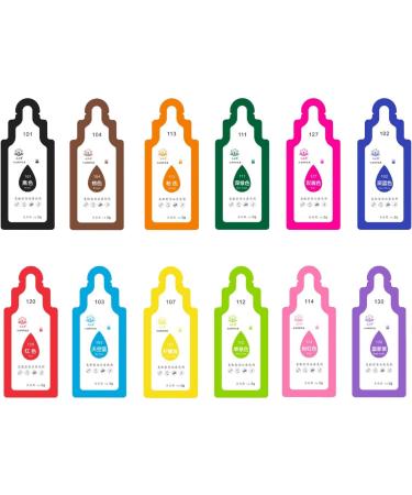 12 Color 2g Per Bag Oily Food Colouring Suitable for Cake Decoration Cream Desserts Biscuits Or Other DIY Crafts Oily Food Colouring - Buy Online on GoSupps.com