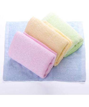 YiYaYo 10 Pack Absorbent Bamboo Towel Set - Multi-Purpose 12''x12'' Towels for Bathroom, Hotel, Spa, Kitchen - Fingertip & Face Cloths - Buy Online on GoSupps.com